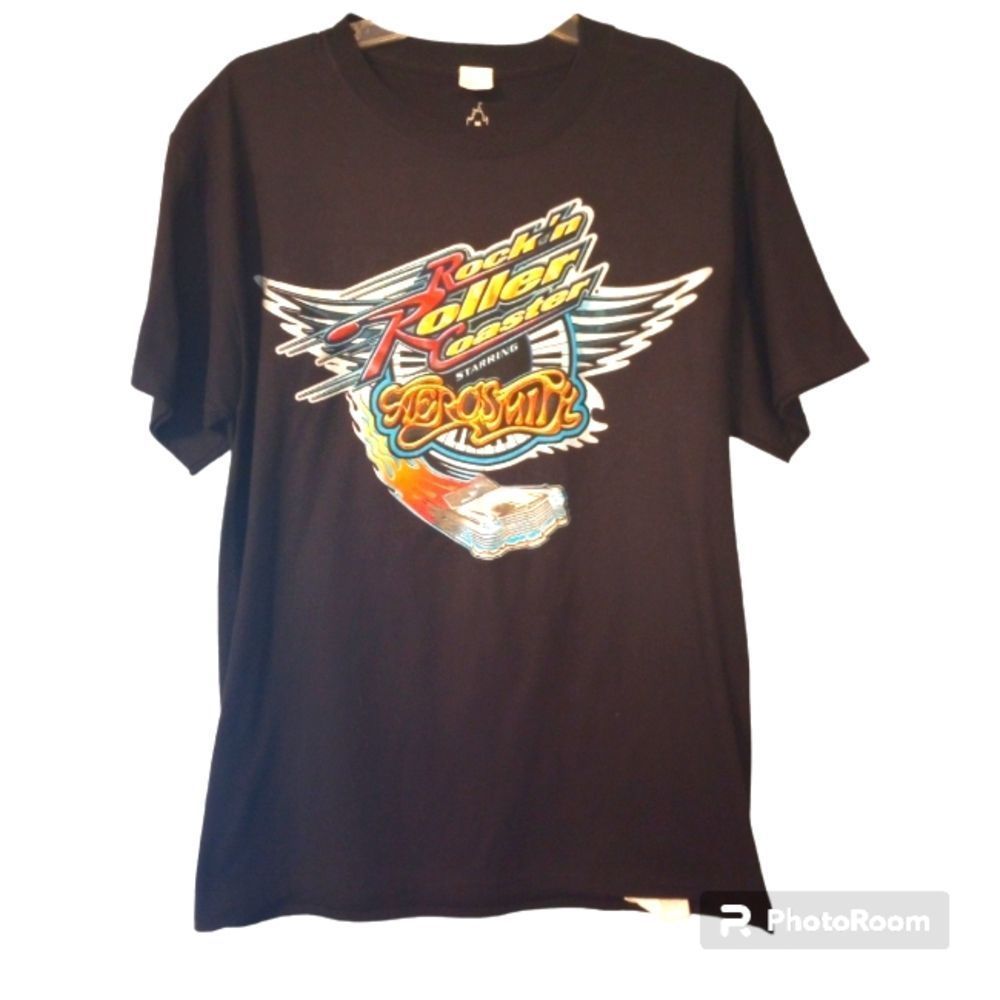 Disney Black Rock 'n' Roller Coaster Tee
